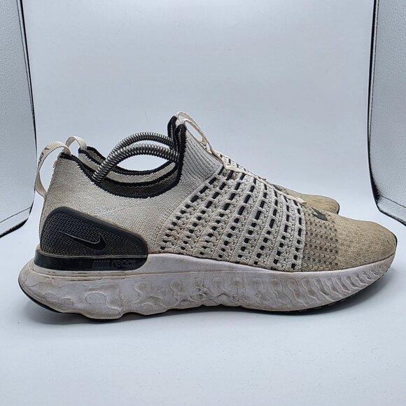 Nike React Phantom Run Flyknit 2 Oreo Mens Size 10.5 White Shoes CJ0277-100 main image 5